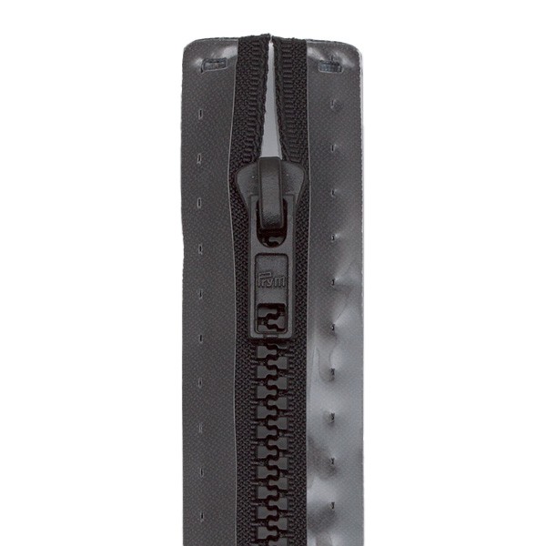 Reißverschluss S4 Profil teilbar 60 cm - Farbe 000 Schwarz