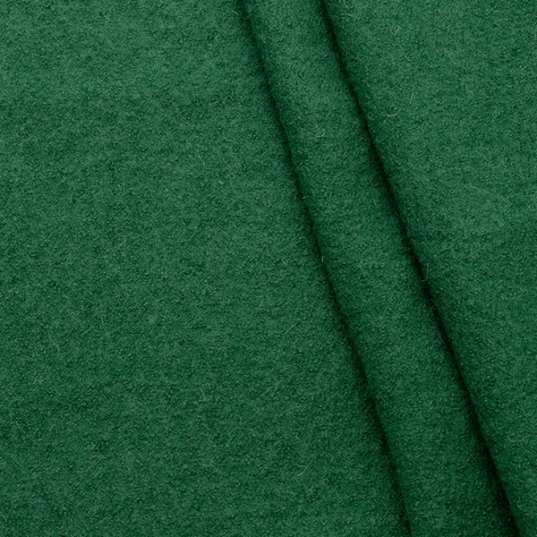 100% Wolle Walkloden Dunkel-Grün