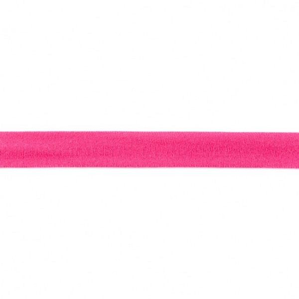 Baumwolljersey Schrägband Breite 20mm Farbe Pink