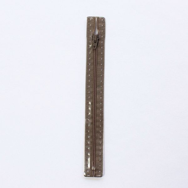 Reißverschluss S1 Typ ut 22 cm Farbe 884 Grau-Braun
