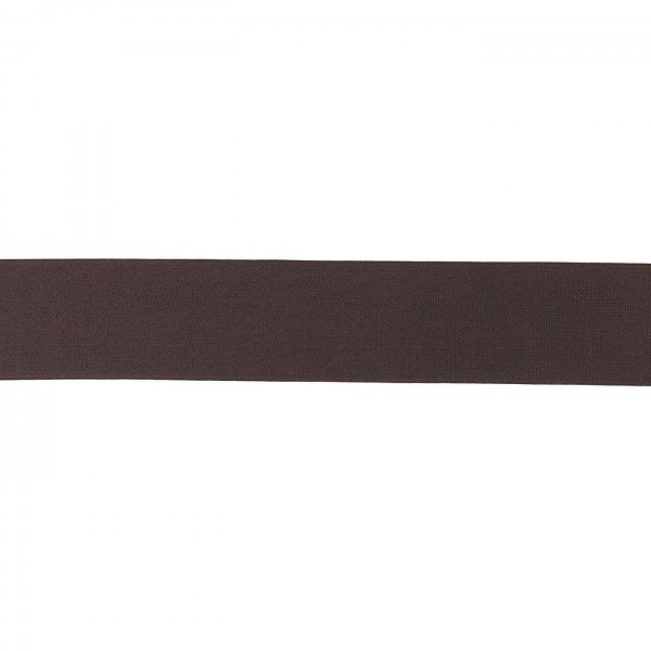 Elastikband 40mm Farbe Dunkel-Braun