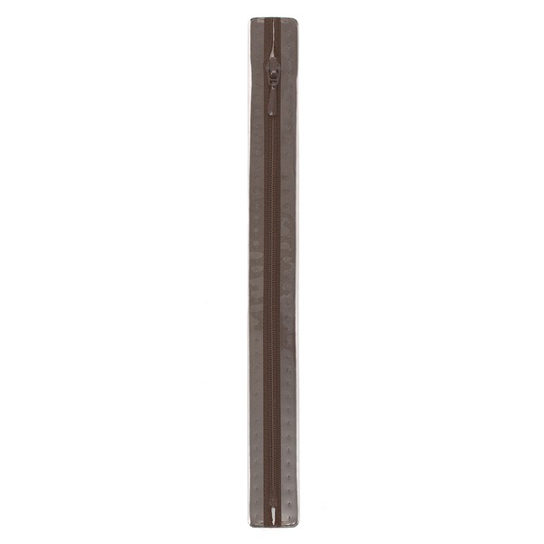 Reißverschluss S2 Typ 0 Nahtfein 50cm - Farbe 881 Dunkel-Braun