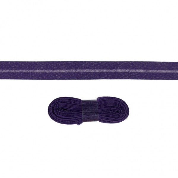 3m Baumwoll Schrägband 20mm Violett