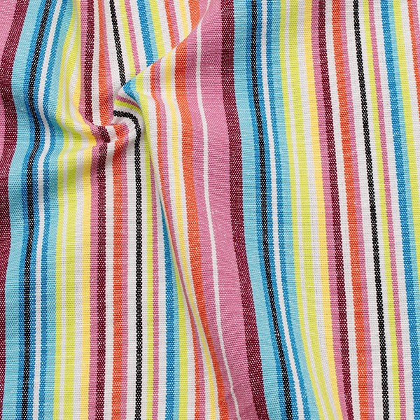 Modestoff Dekostoff Summer Stripes Multicolor