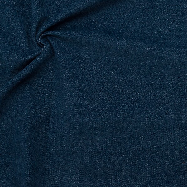 100% Baumwolle Denim Jeans Stoff Soft brushed Indigo-Blau