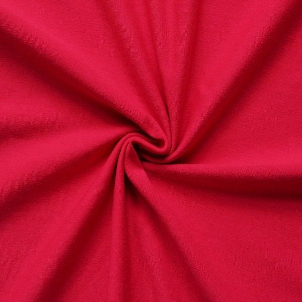 Baumwoll Stretch Jersey Rot