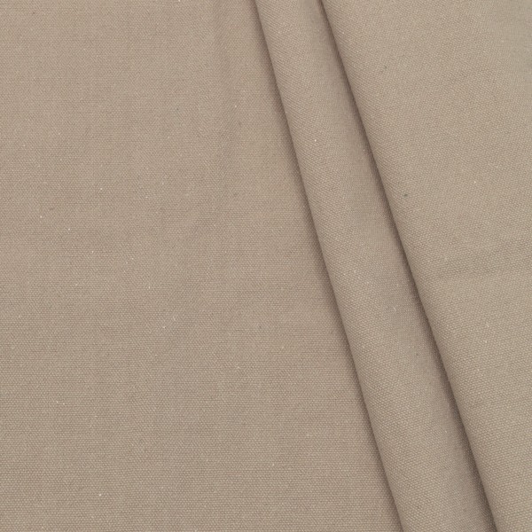 Baumwolle Polyester Canvas schwere Qualität Beige meliert