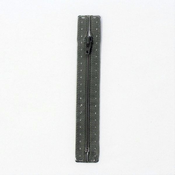 Reißverschluss S1 Typ 12 cm Dunkel-Grau