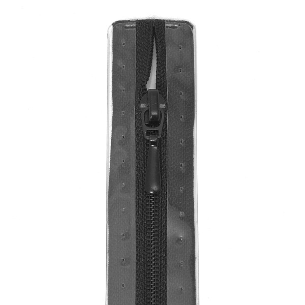 Reißverschluss S2 Typ 0 Nahtfein 30cm - Farbe 000 schwarz