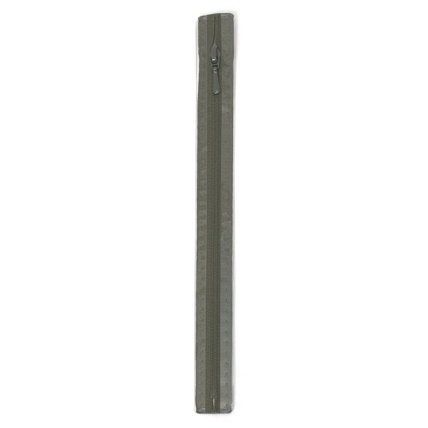 Reißverschluss S2 Typ 0 Nahtfein 25 cm Dunkel-Grau