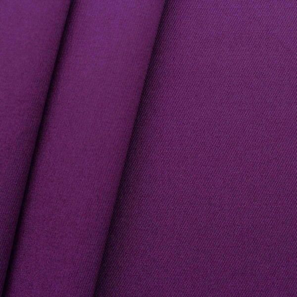 100% Baumwoll Köper "Fashion Standard" Farbe Lila-Violett