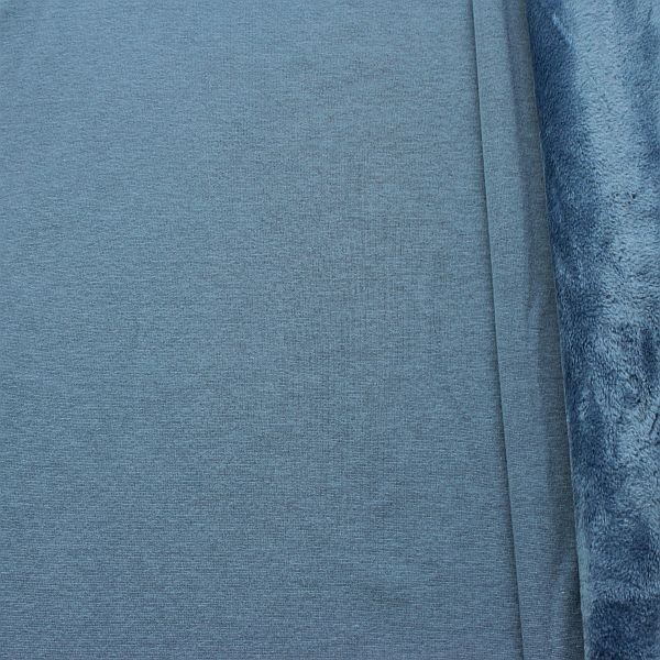 Alpenfleece Sweatshirt Tauben-Blau