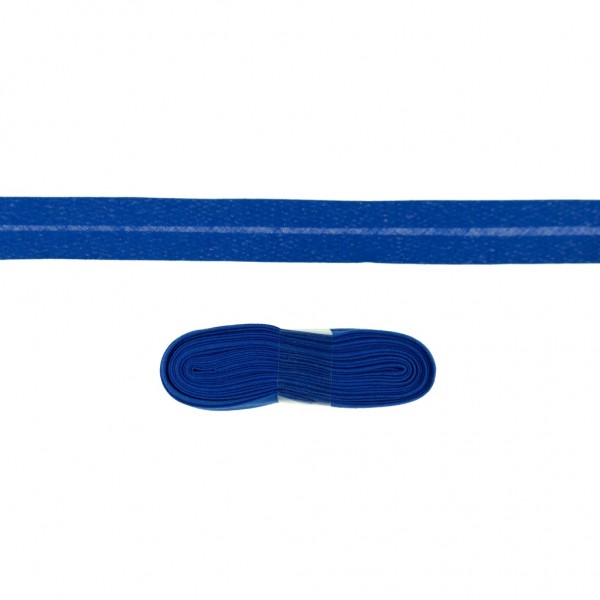 3m Baumwoll Schrägband 20mm Kobalt-Blau
