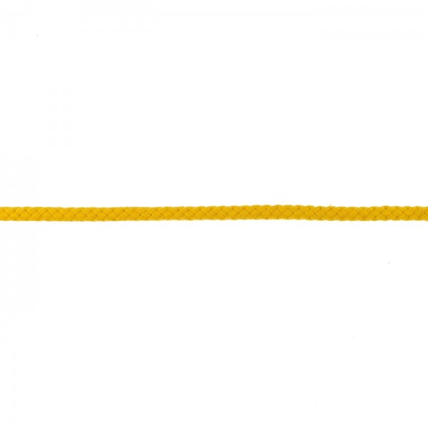 Baumwollkordel 8mm Senf-Gelb