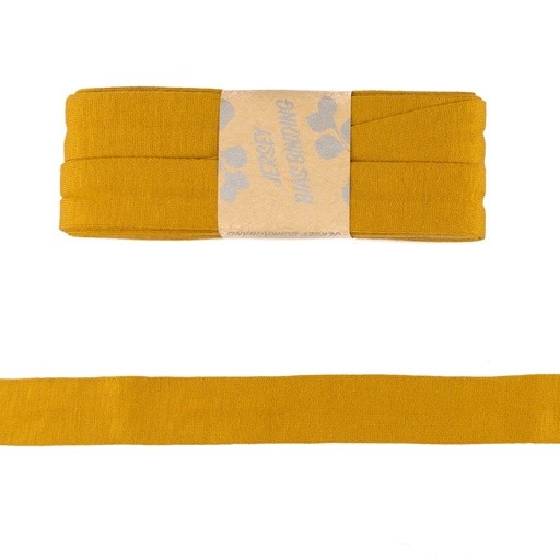 3m Viskose Schrägband 20mm Ocker-Gelb
